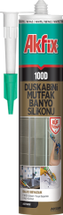 Akfix 100D Duşkabini Mutfak Banyo Silikonu