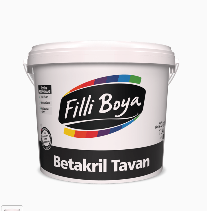 Filli Betakril 10 kg Tavan Boyası