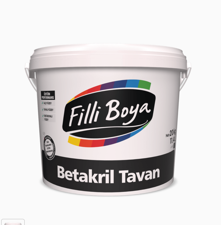 Filli Betakril 3.5 kg Tavan Boyası