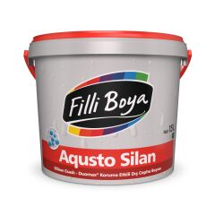 Filli Aqusto Silan 15 lt Silikonlu Dış Cephe Boyası