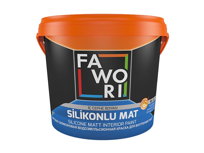 Fawori Silikonlu Mat 15 lt İç Cephe Boyası