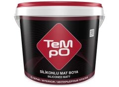 Tempo Silikonlu Mat 10 kg İç Cephe Boyası