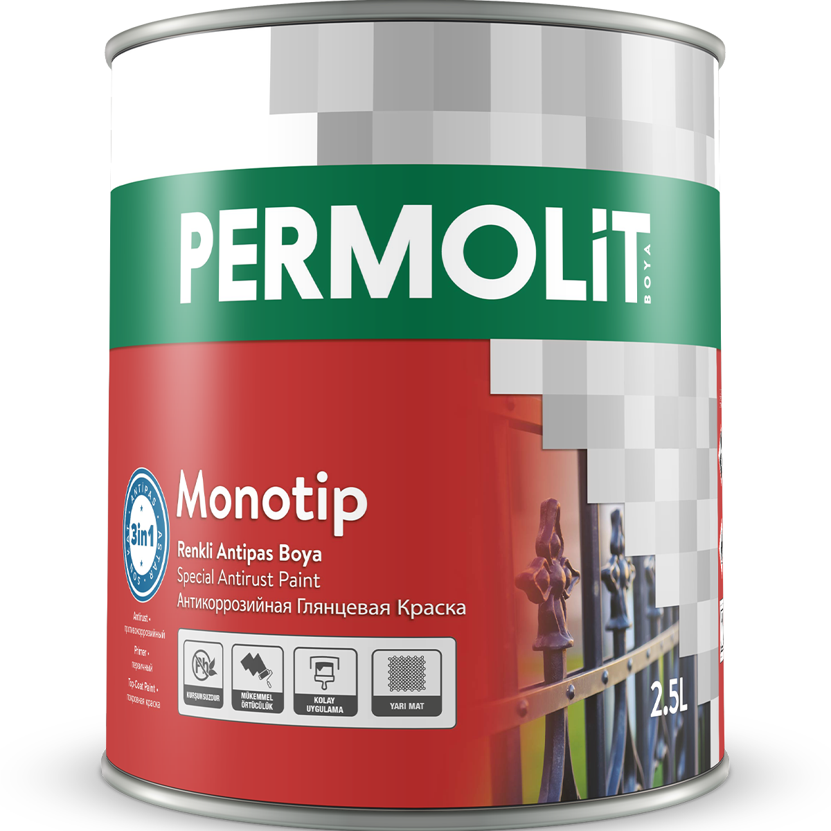 Permolit Monotip Antipas Parlak 3/1