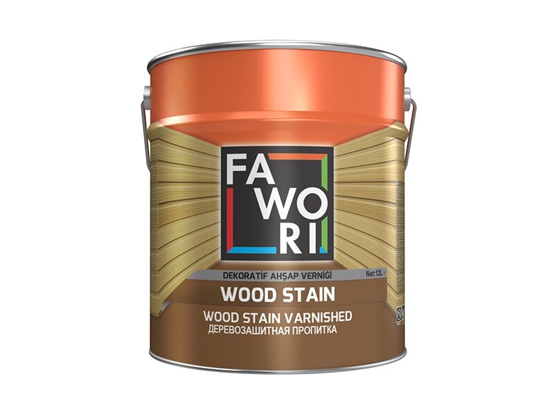 Fawori Wood Stain Dekoratif Ahşap Verniği 0,75LT