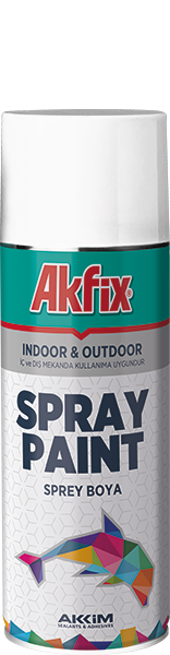 Akfix Akrilik Parlak Sprey Boya 400 ML