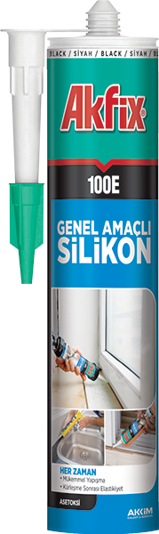 Akfix 100E Genel Amaçlı 280 ml Beyaz Silikon