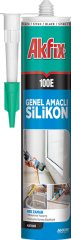 Akfix 100E Genel Amaçlı 280 ml Beyaz Silikon