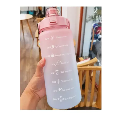 Günlük Motivasyon Su Matarası 2 Litre