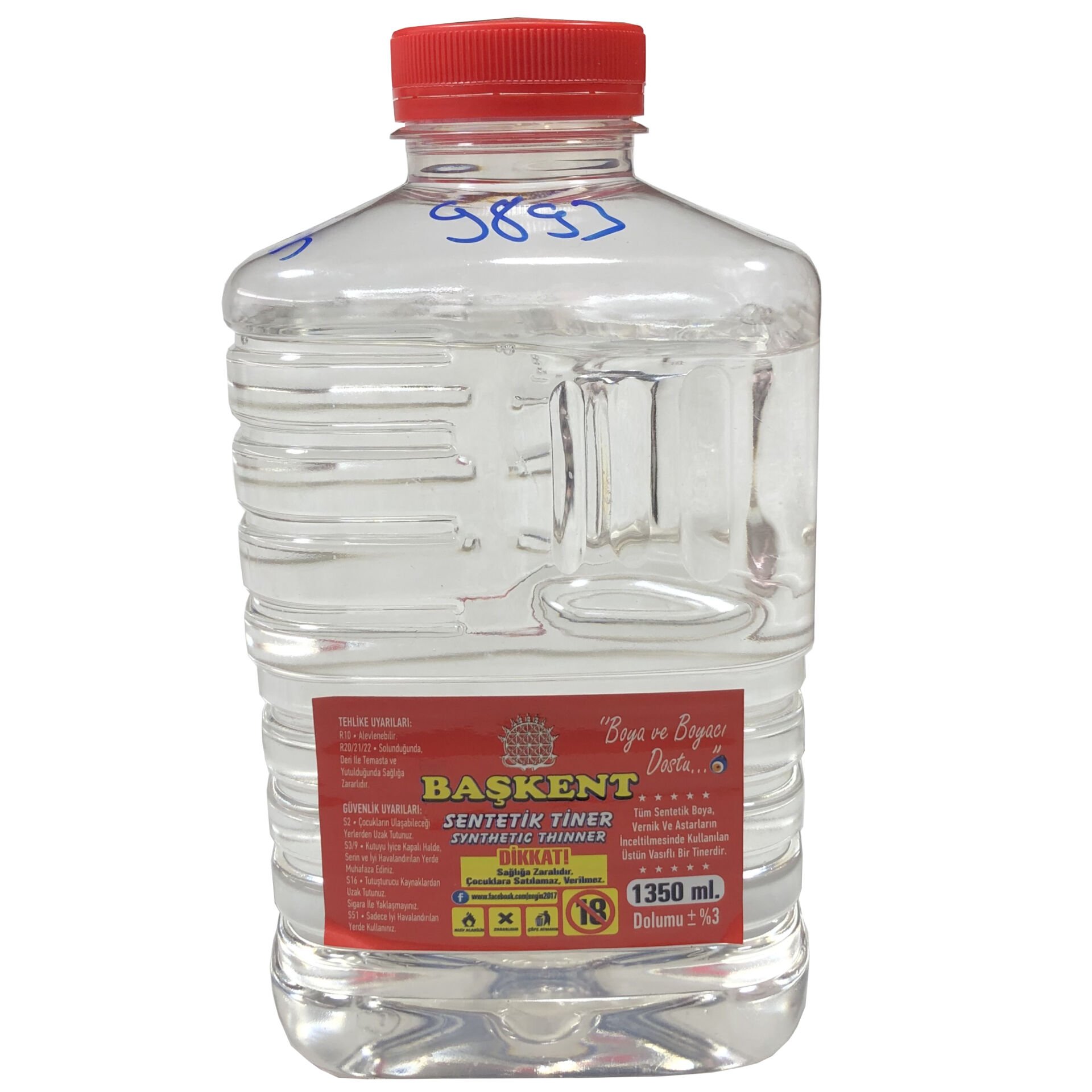 Başkent Sentetik Tiner 1300 ml